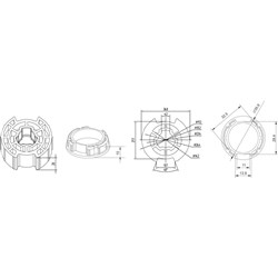 Uniglide 38mm Crown and Drive