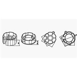 A2409 78mm Gal / 80mm Ziptrak