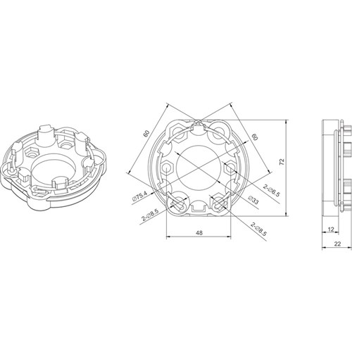 A3440 for star head obstacle detection motor only